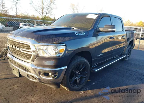 2021 Ram 1500 Big Horn 4X4 5'7 Box from USA, damaged, VIN 1C6RRFFG7MN644938